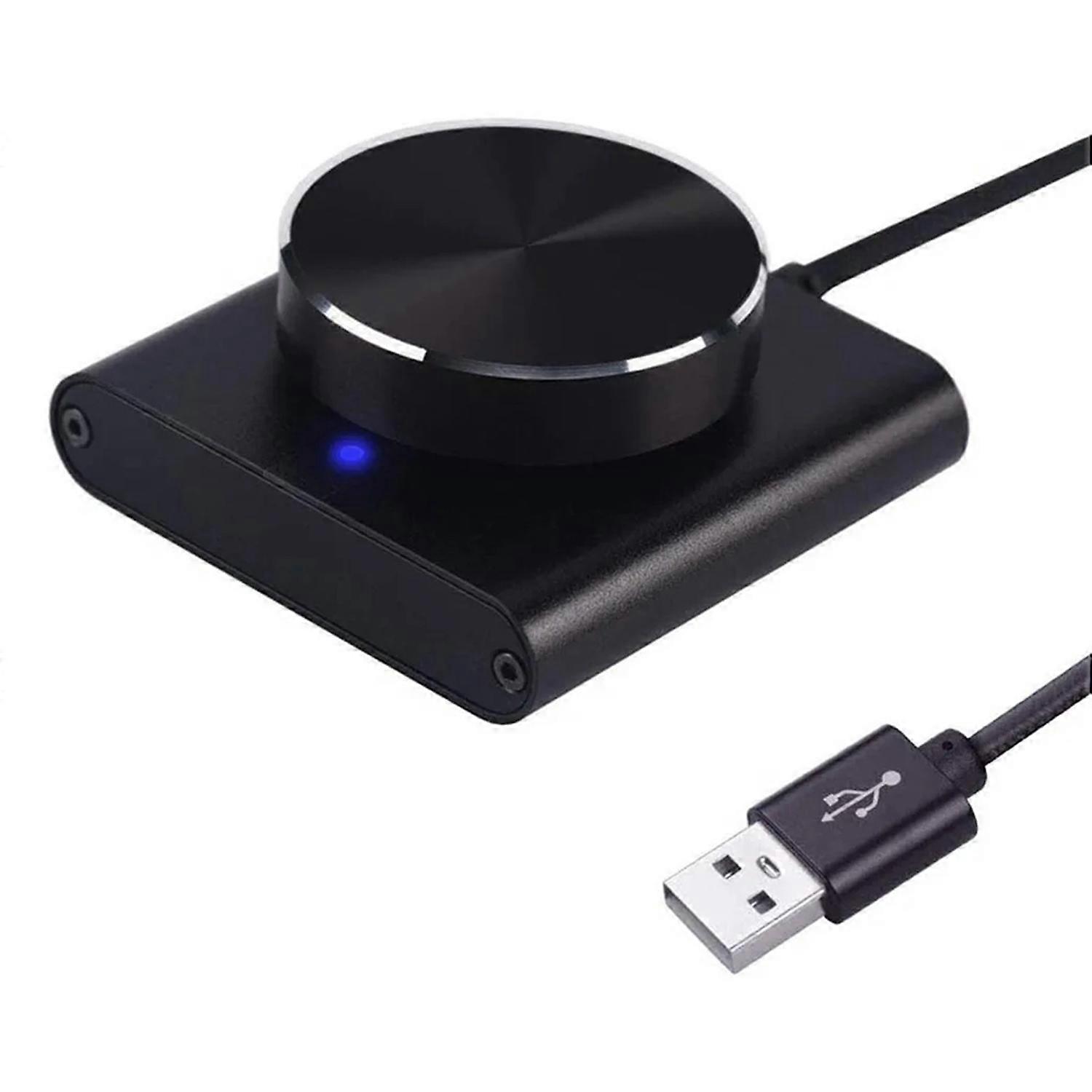 USB Volume Controller Lossless PC Laptop Speaker Volume Controller Knob Adjuster Digital Control