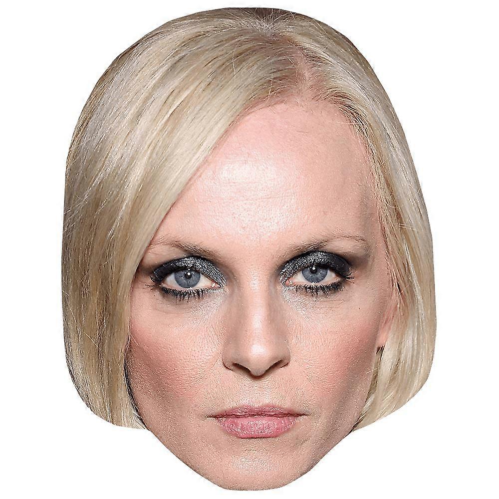 Sofia Achaval De Montaigu (Make Up) Celebrity Mask, Flat Card Face