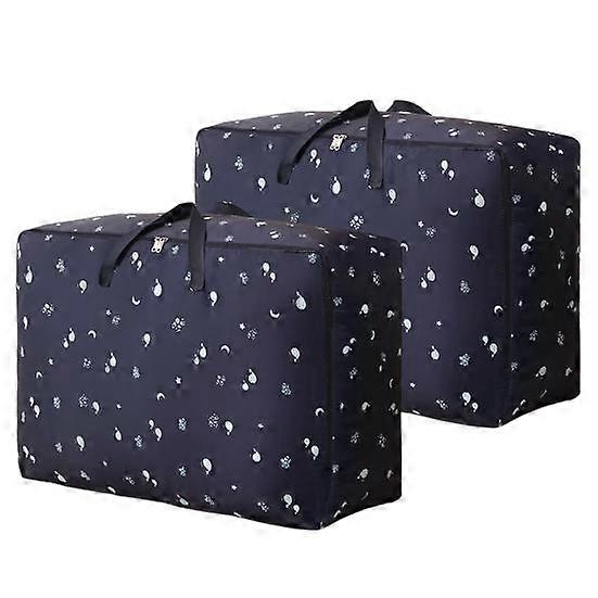 Large Durable Spacious Storage Bag Waterproof 2Pcs 105L Storage Pouches Moving House Clothes