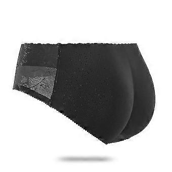 Mulheres Acolchoadas Push Up Calcinha Butt Lifter Shaper Fake Ass M Low-waist188black-F