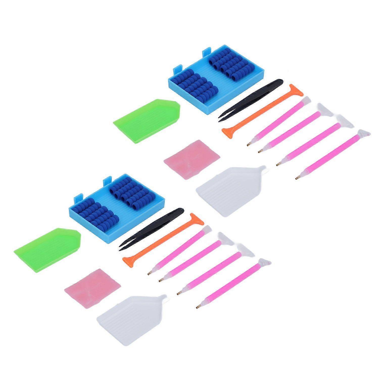 42-Piece DIY Rhinestone Painting Tool Set for Creative Art Projects