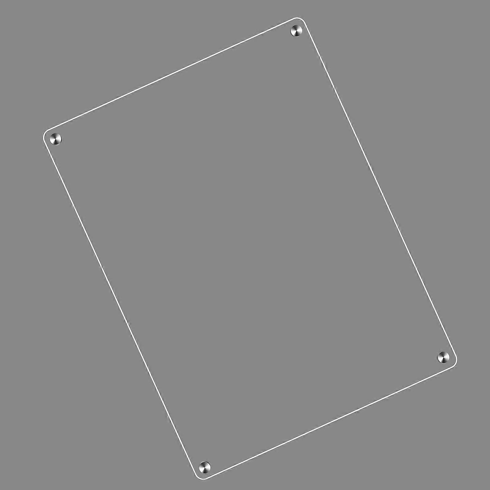 لوحة تخطيط مغناطيسية مغناطيسية شفافة من الأكريليك لتقويم الثلاجة 40 * 30 سم