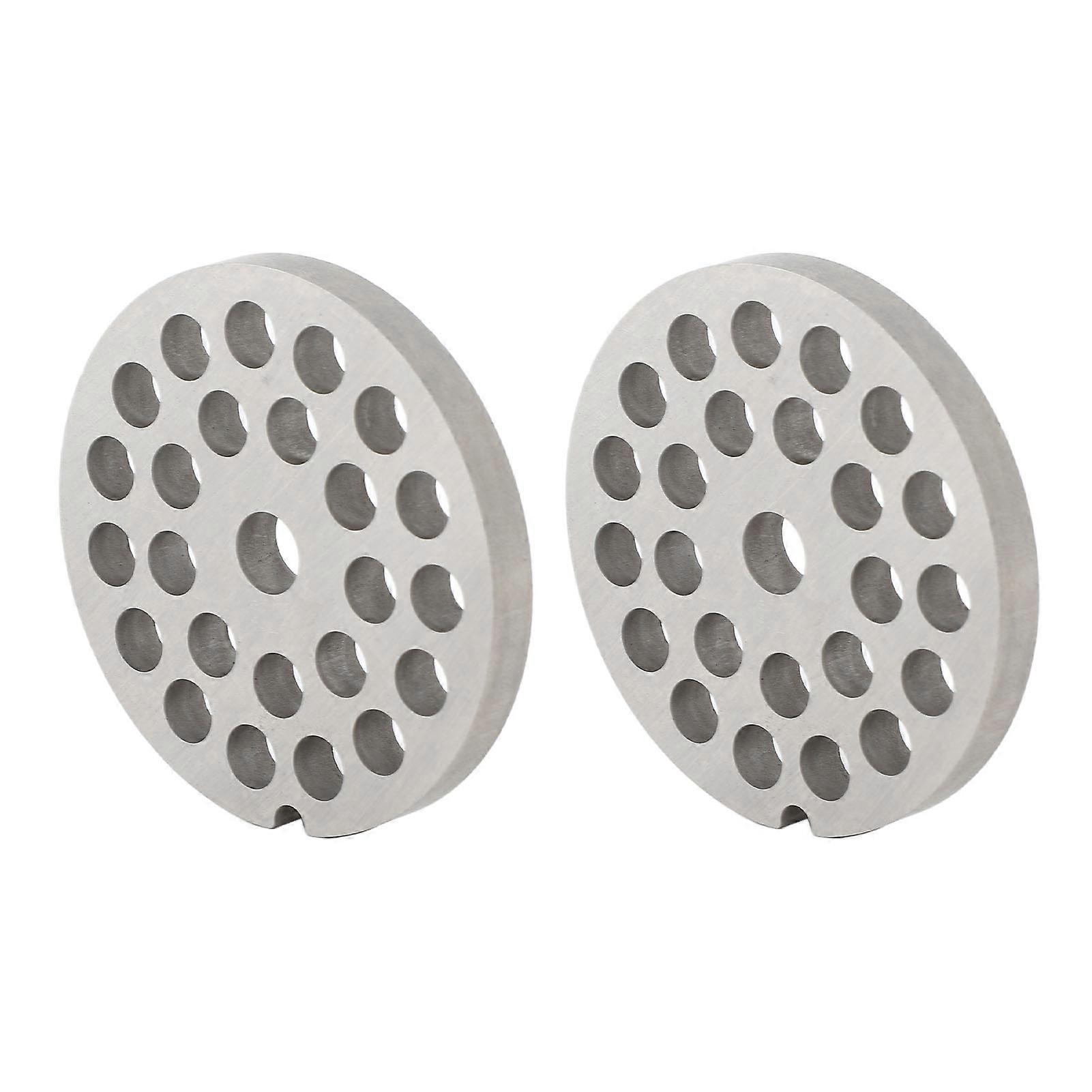 2pcs Stainless Steel Meat Grinder Replacement Disc 7cm