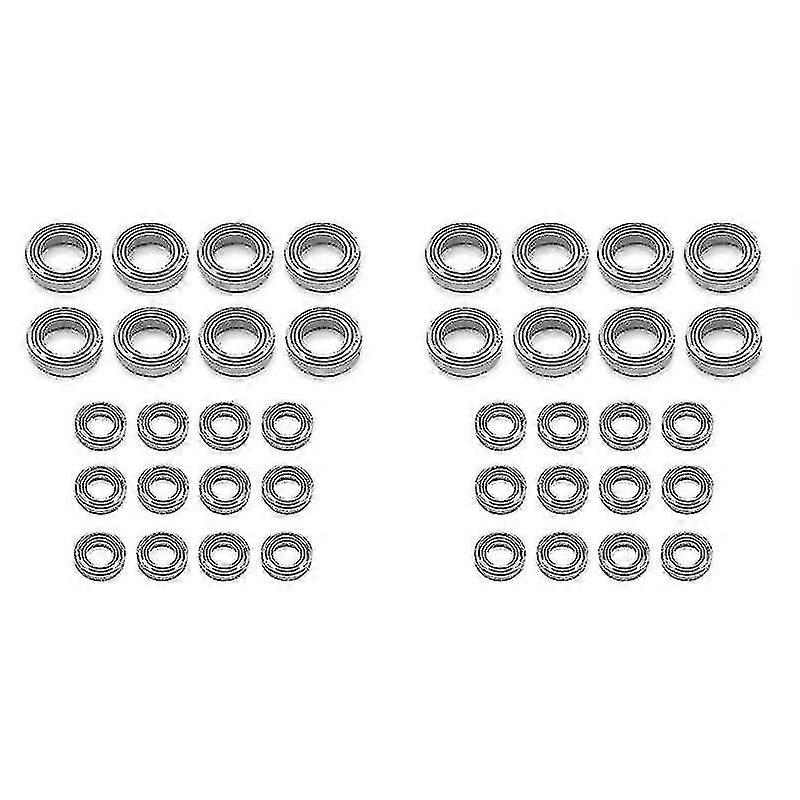 Wltoysの144001 144002 124016のRcの車の部品のための40pcsのボール軸受けセット