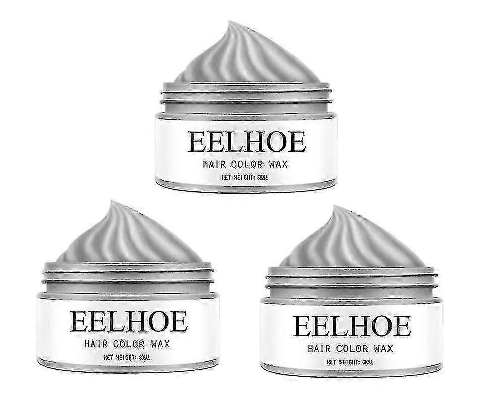 グラニーグレーカラフルヘアワックスヘアマッド長持ちスタイリングナチュラルふわふわカラーディスポーザブル染めヘアワックス
