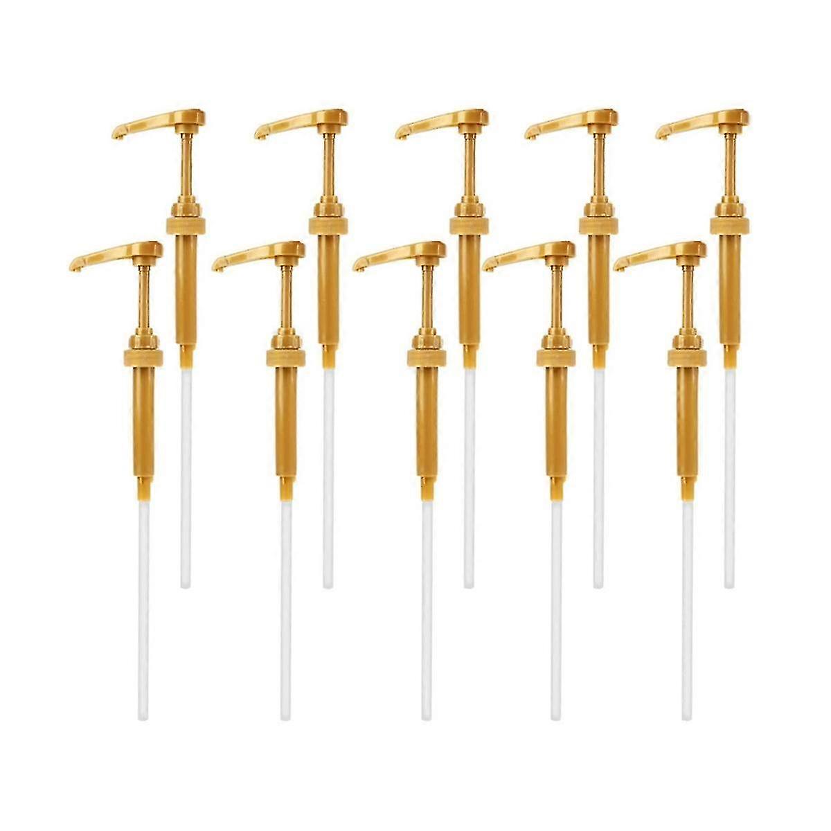 10PCS Caffè Latte Tè Dispenser Pompa Sciroppo Dispenser Liquido per Pompa Dispenser Sciroppo,