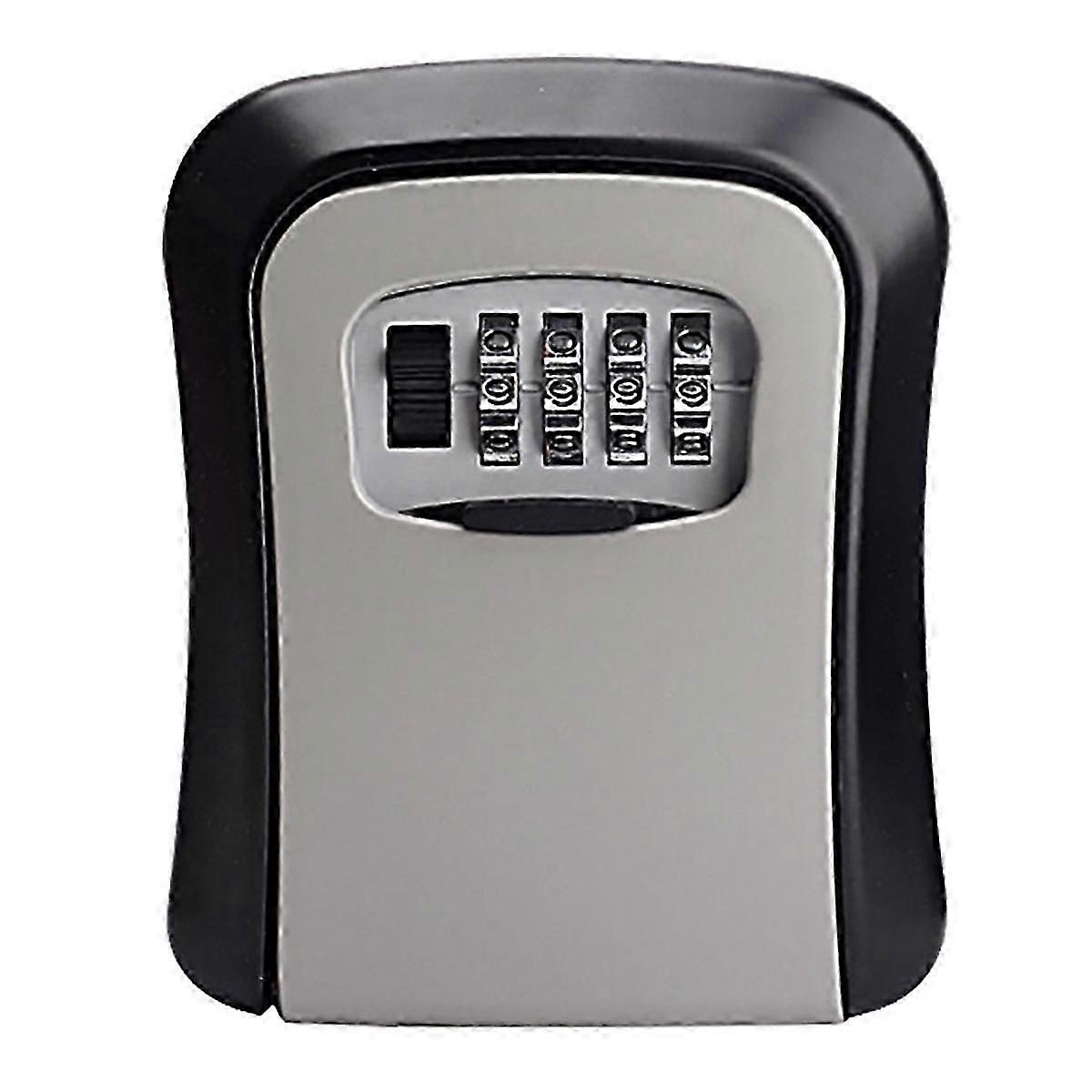 Wall Mounted Key Lock Box Digital Password Lock Office Key Safe Secret Storage Box