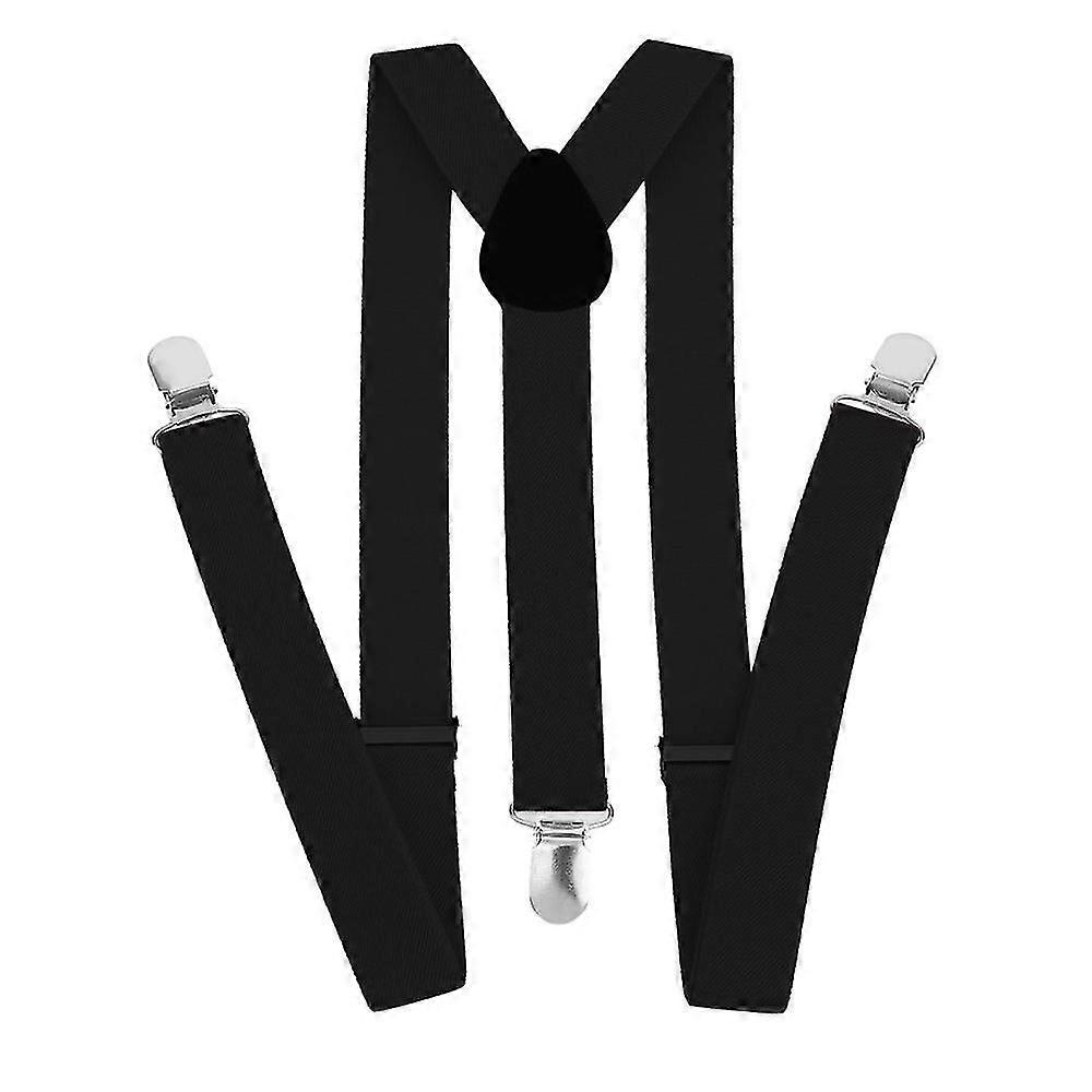 Justerbare elastiske stropper for voksne, Y-formede klipsstropper for menn, bukseseler med 3 klips, beltestropper for kvinner