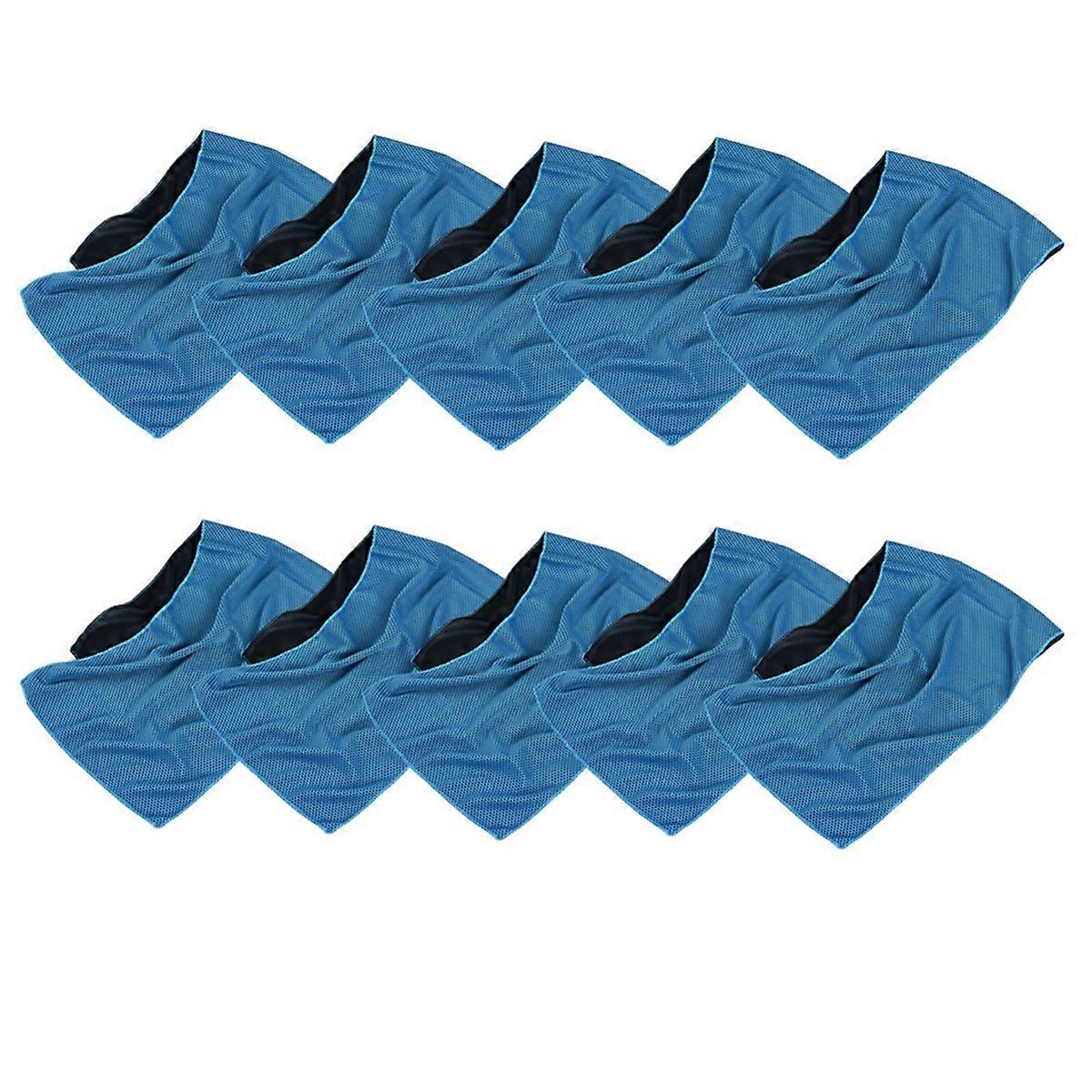 Light blue Cool sports quick-drying towel suitable for gym