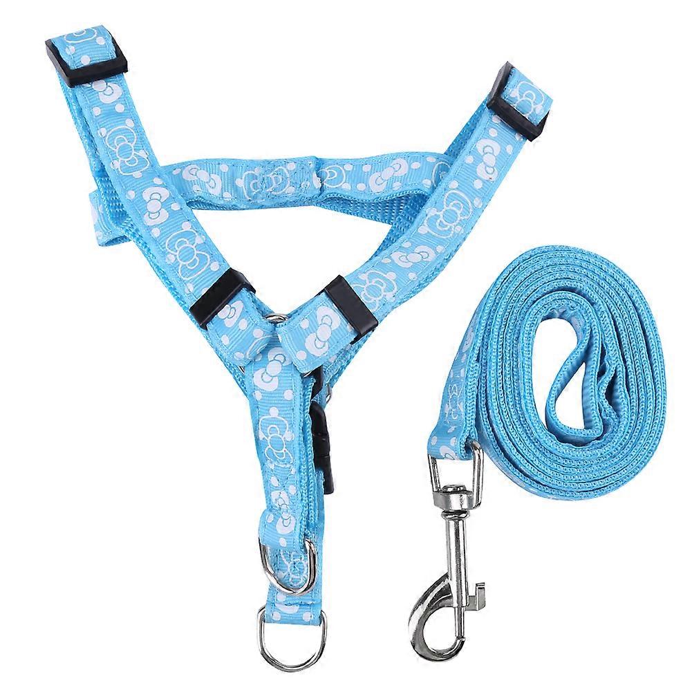 Adjustable Nylon Pet Leash, Traction Rope Harness for Dogs