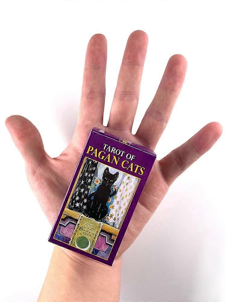 Pagan Cats Tarot Deck Mini: Pocket Feline Oracle Cards