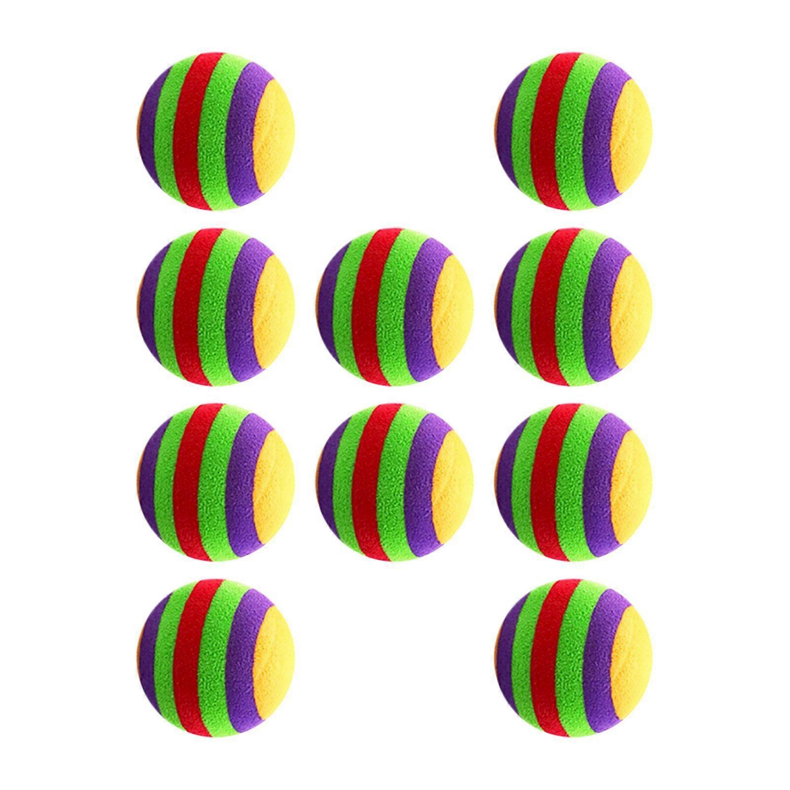 10x Golf Training Balls Golf Balls Sponge Convenient Golf Practice Balls Golfing