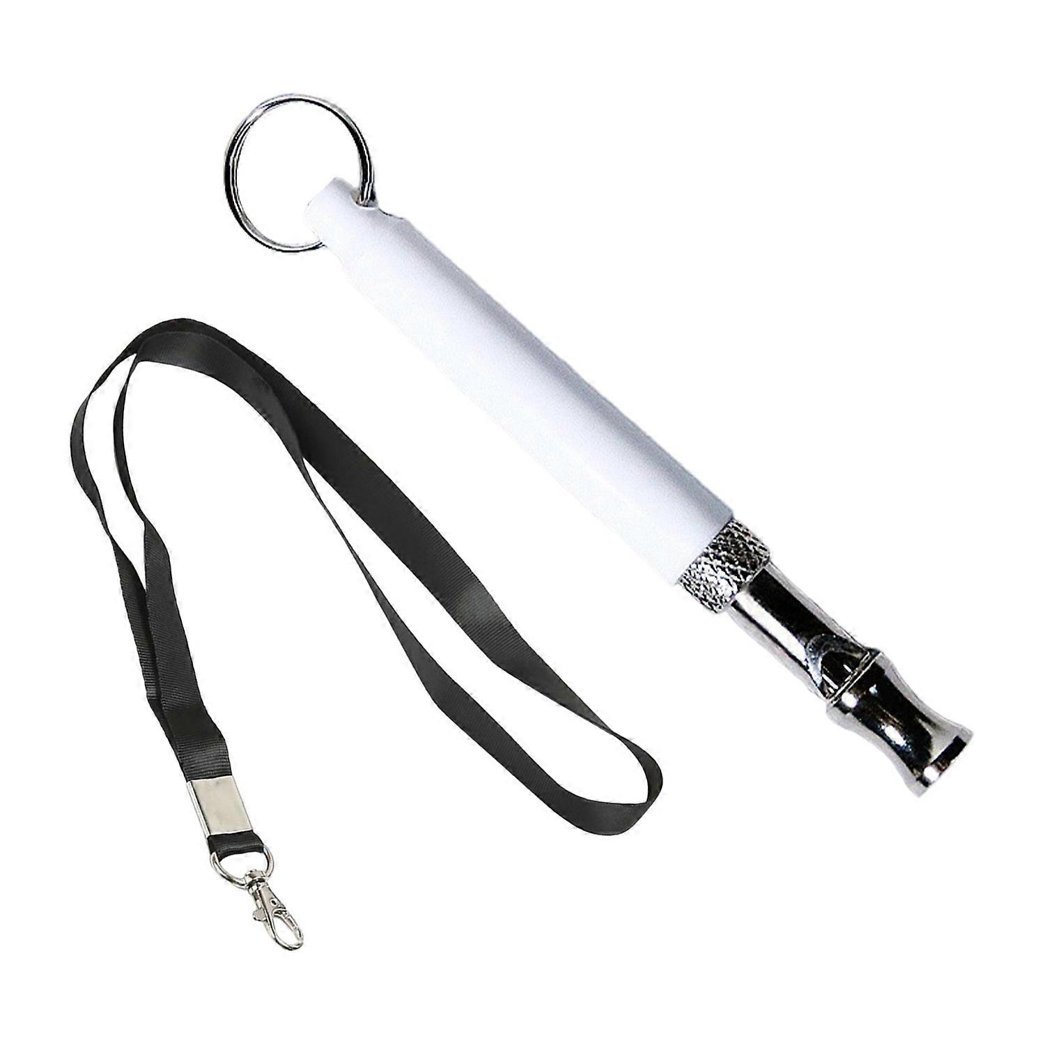 1Pc/2Pcs Dog Whistle Adjustable Ultrasonic Silent Dog Whistle with Lanyard Professional Recall Dog
