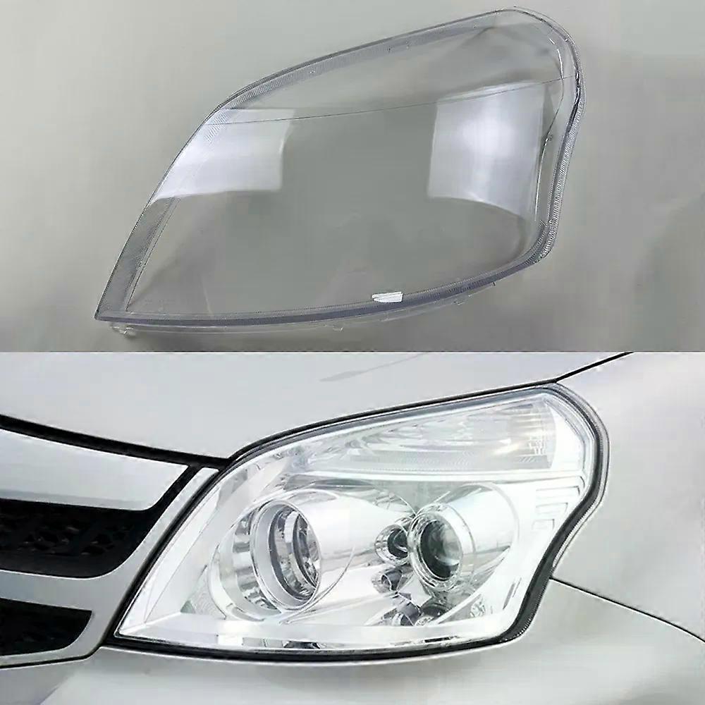 For Foton Tunland 2012-2019 Headlamp Lamp Shell Transparent Mask Headlight Cover Lens Plexiglass Replace Original Lampshade