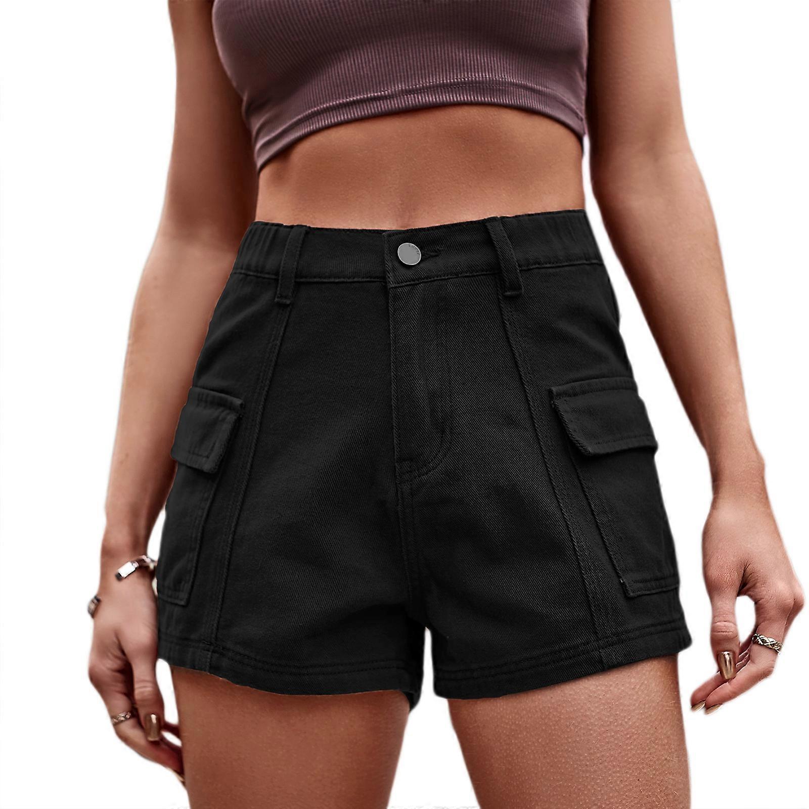 Women Jeans Shorts Summer High Waisted Mini Short Jeans Tight