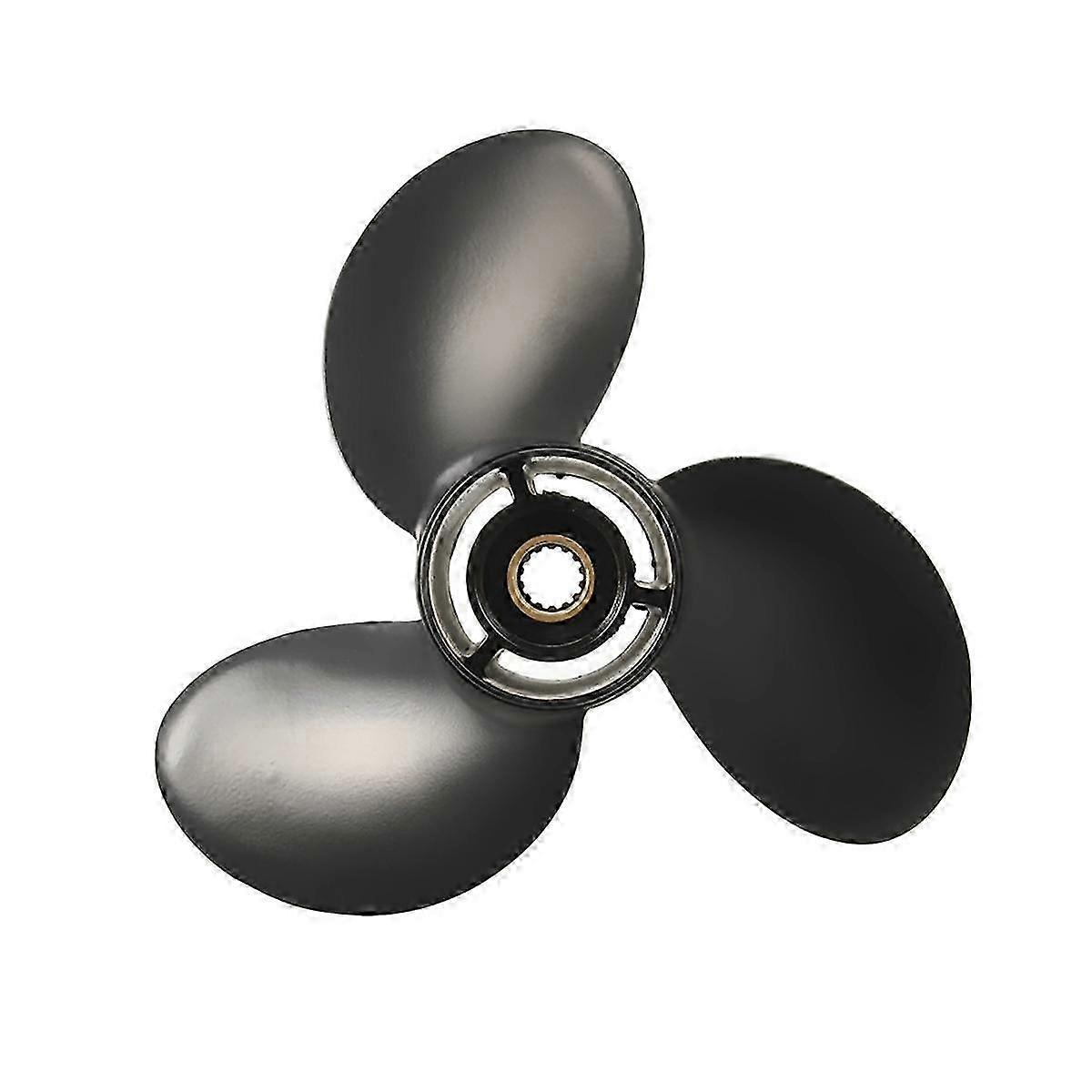 9.25x9 Outboard Propeller 9.9-18HP for Engines Aluminum 14 Tooth Spline RH 3BAB64518-1