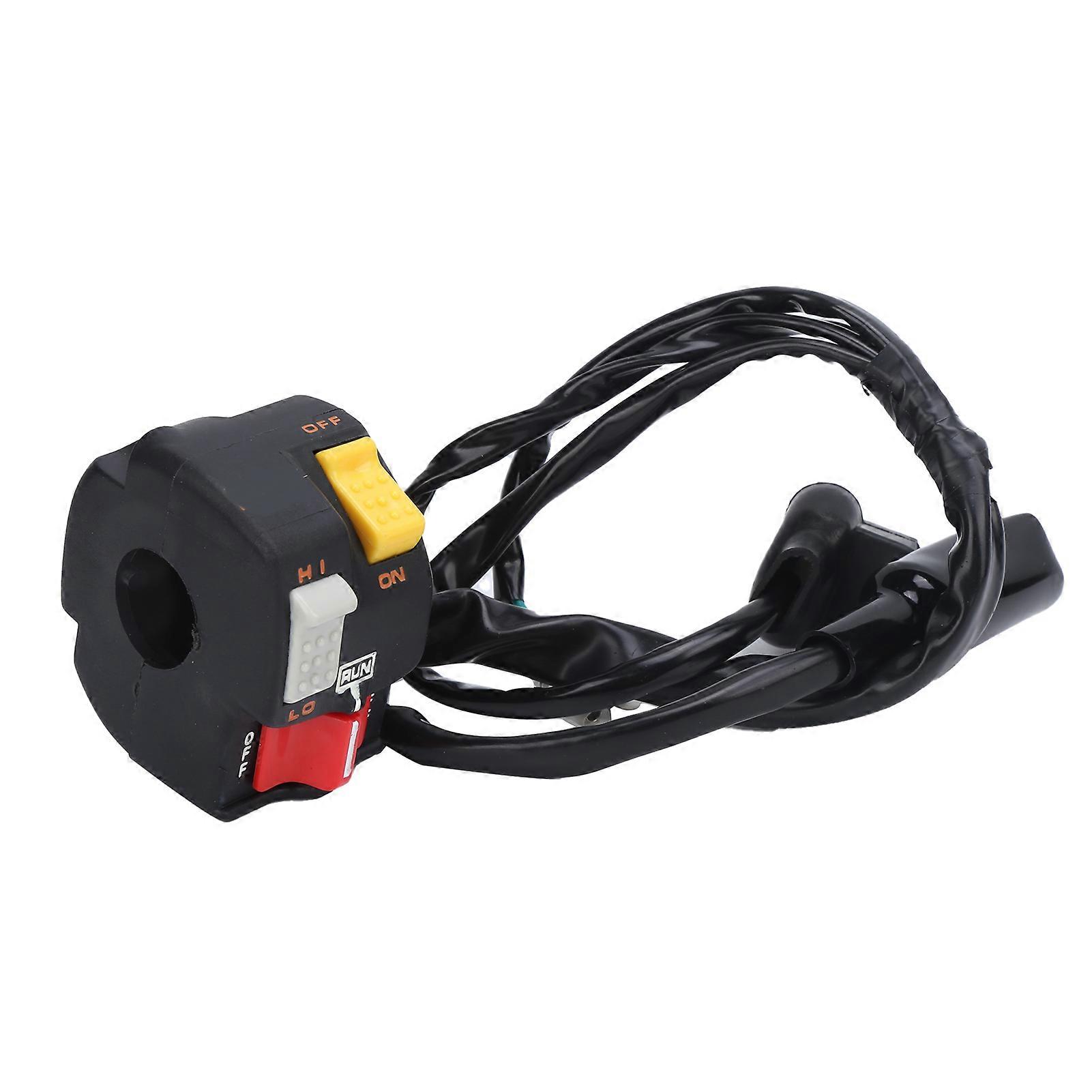Motorcycle Handlebar Switch Assembly 35200‑HB5‑020 Modification Replacement for Honda ATC200X