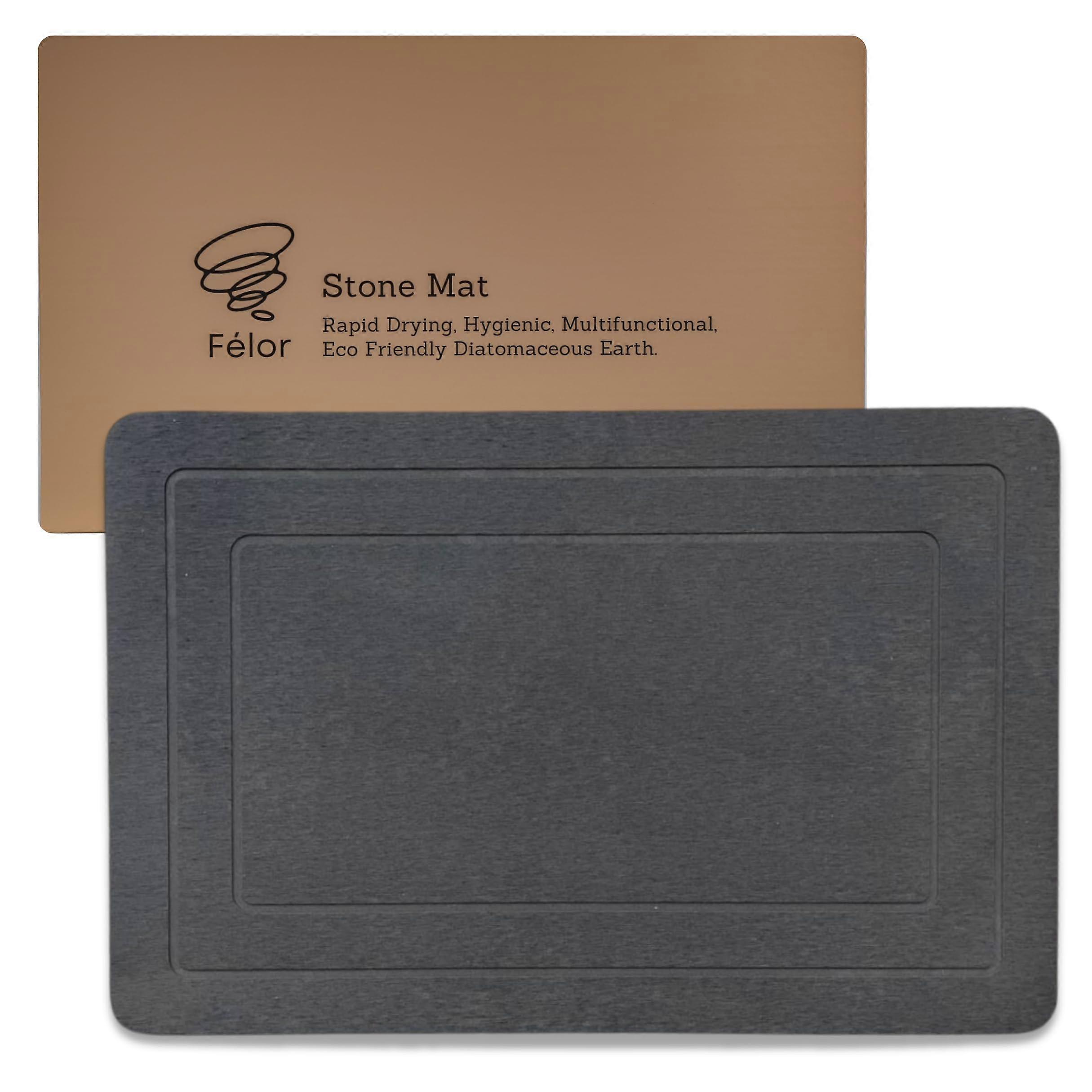 Multipurpose Non-Slip Super Absorbent Quick Dry Bath Mat for Shower Modern Design 23.6"x15.4"