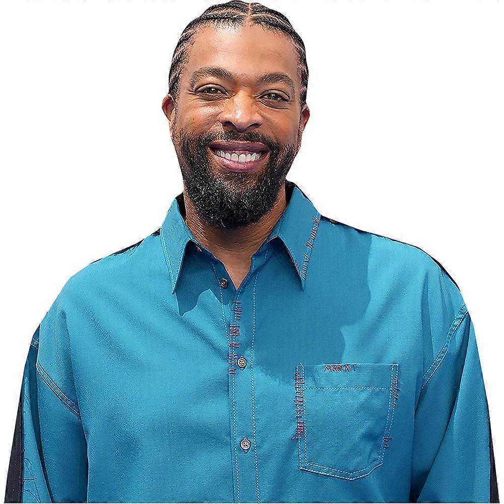 Deray Davis (Blue Outfit) Half Body Buddy Cutout