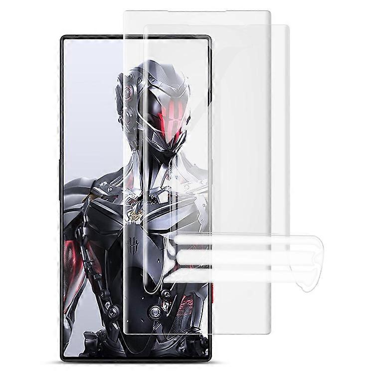 IMAK 2個/セットハイドロゲルフィルムIIIZTEヌビアレッドマジック8 Pro + 5G / 8 Pro 5GスーパークリアスクリーンフィルムソフトTPUフルSCに対応