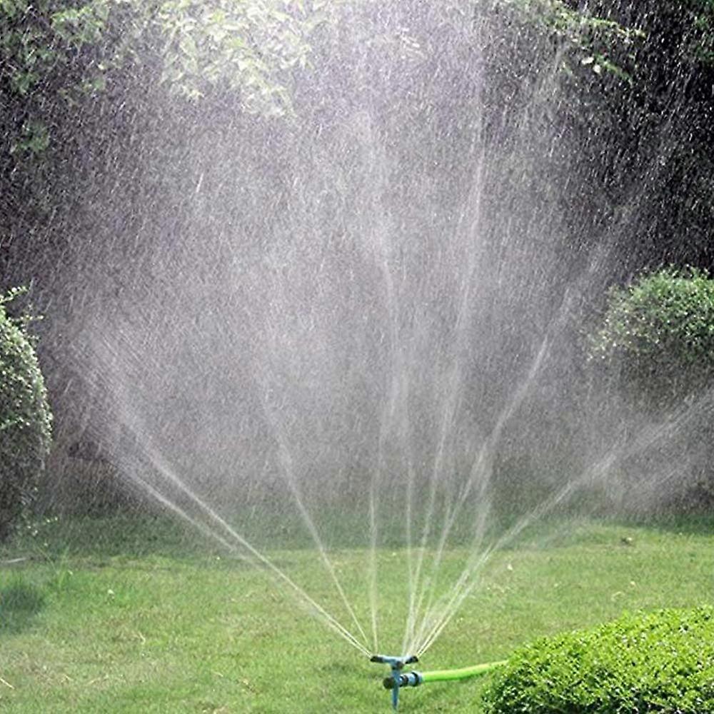 Garden Grinding System, 360 Degree Grass Sprinkling System Wide Area coverage area - Adjustable, Weighted Garden Irrigation System