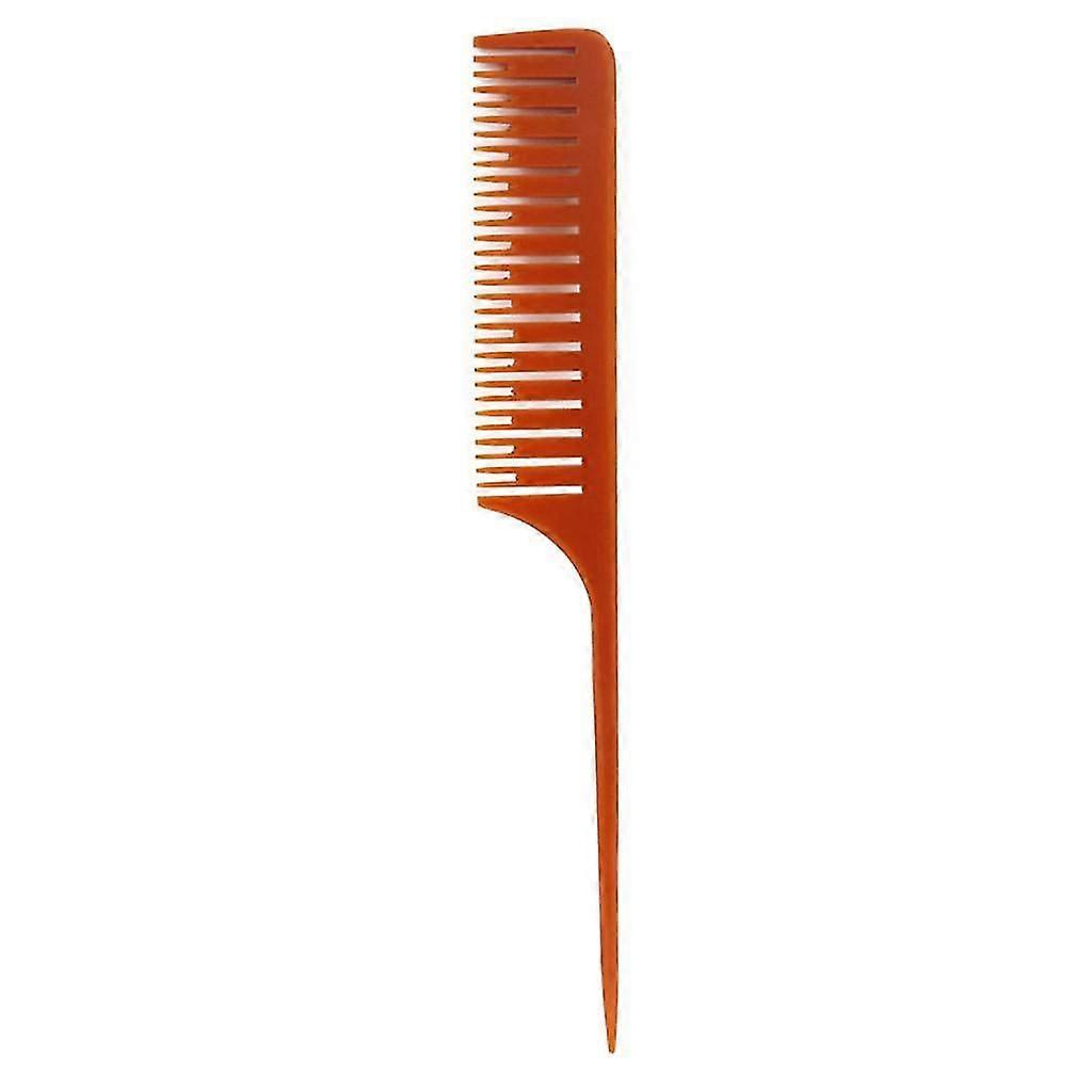 Highlight comb, professional, 25.5cm Sectioning Weave Foiling Comb Brown
