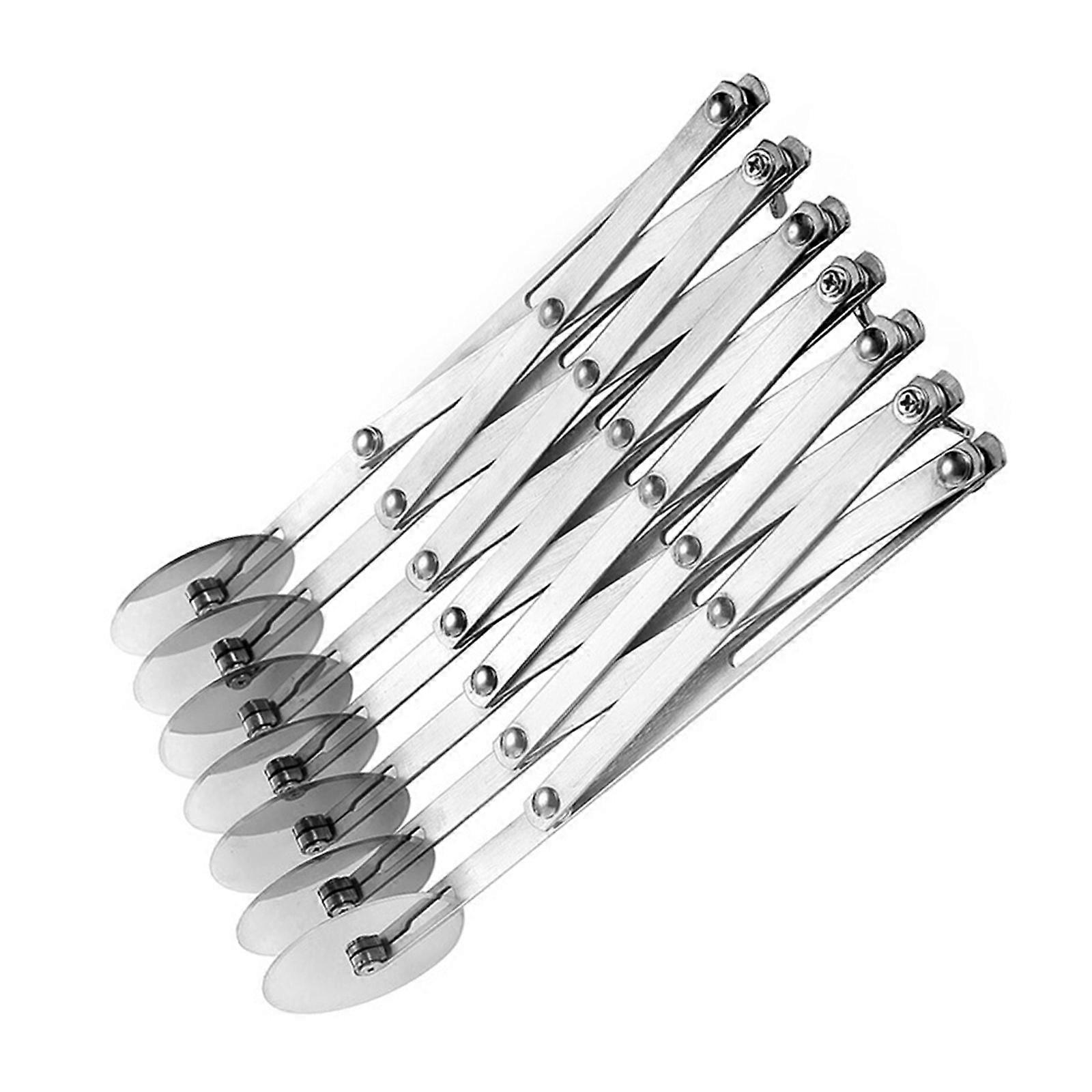 Practical Pizza Cutting Tool Multipurpose Stainless Pizza Cutter Functional Pizza Pastry Peeler Kitchen Tool