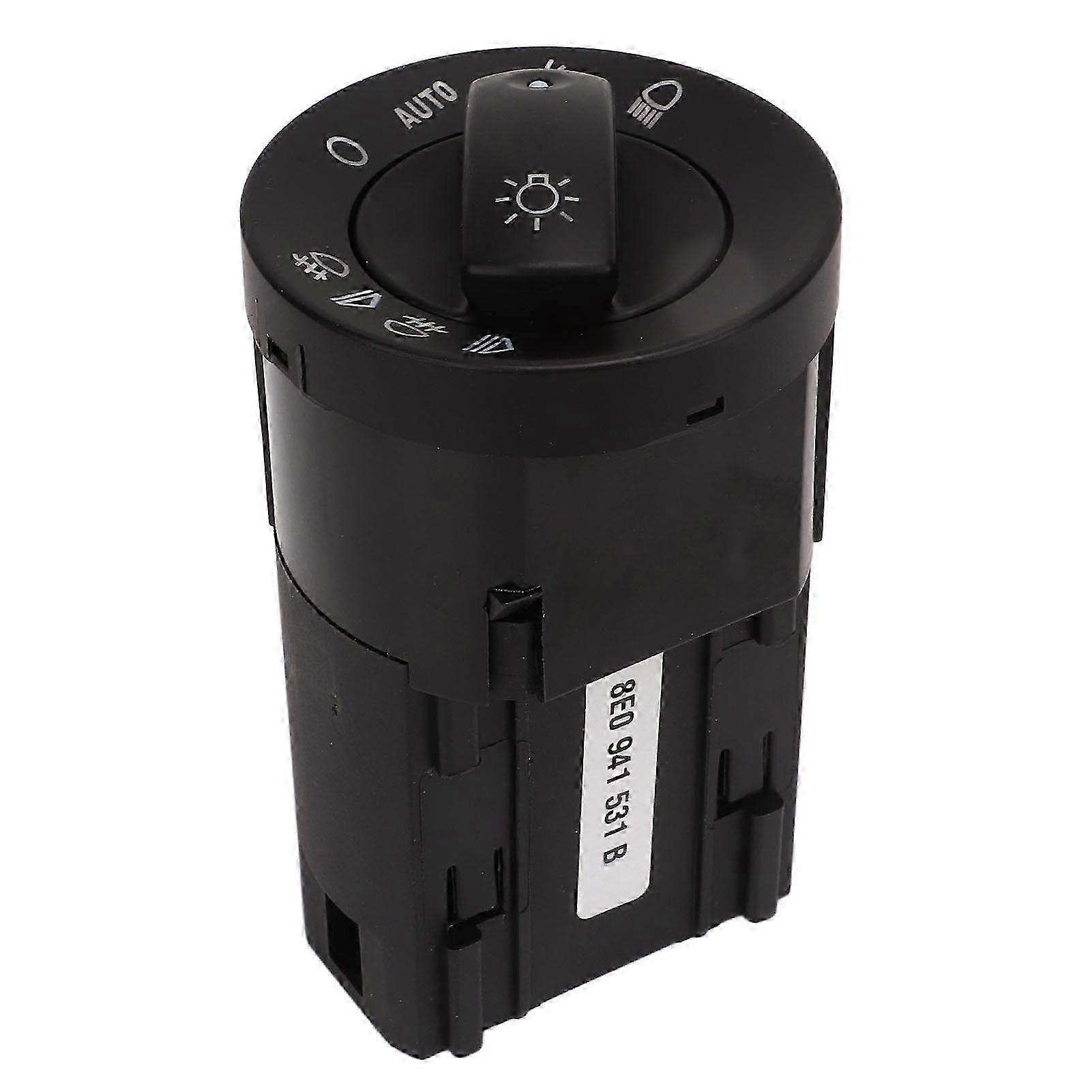 Headlight Control Switch 8E0941531B Fog Lamp Switch Knob Car Accessories Replacement for A4 B6 B7 YEMAA