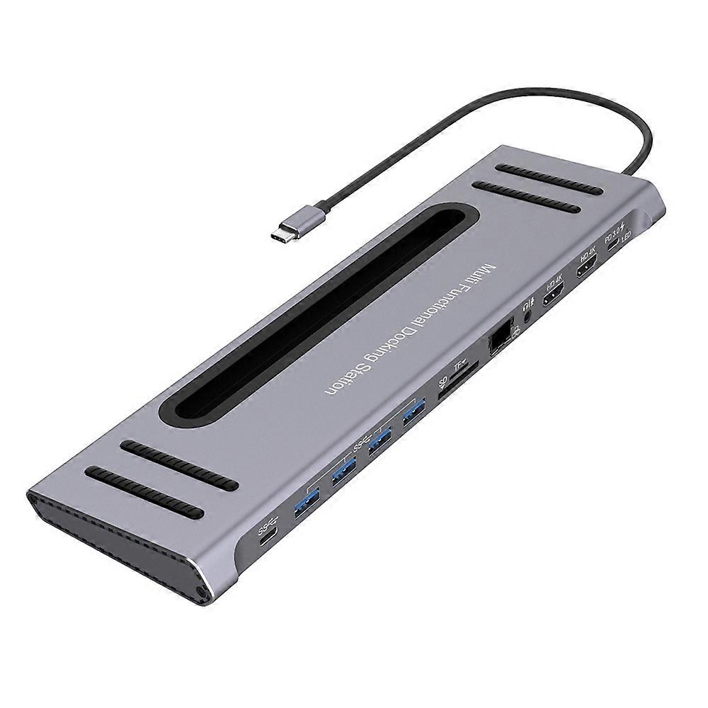 Onten 9199 12 in 1 Multi-function USB-C / Type-C HUB Converter