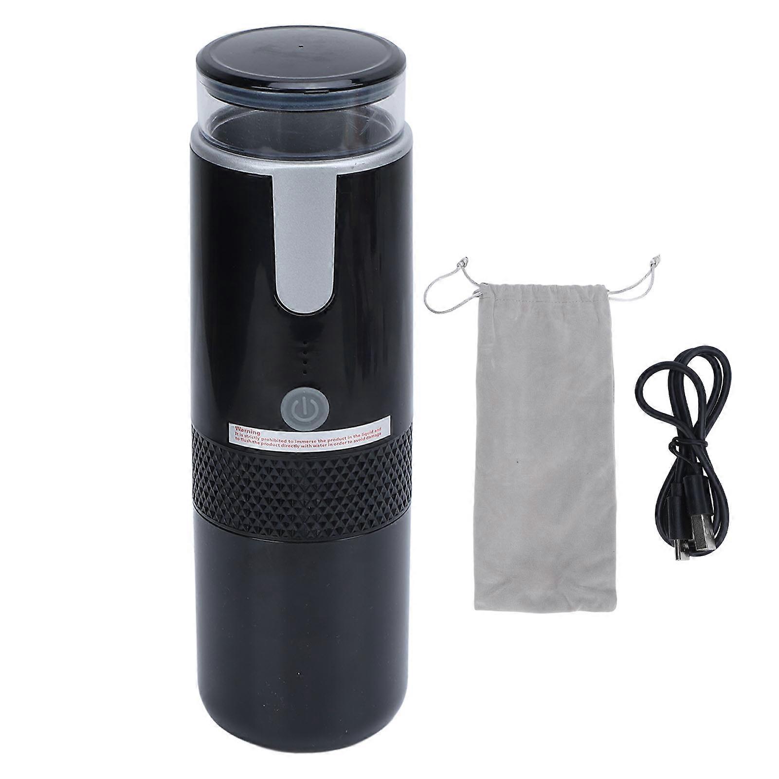 Portable Machine Cordless Automatic Rechargeable Coffee Maker for Camping Hiking Driving Home 160ml