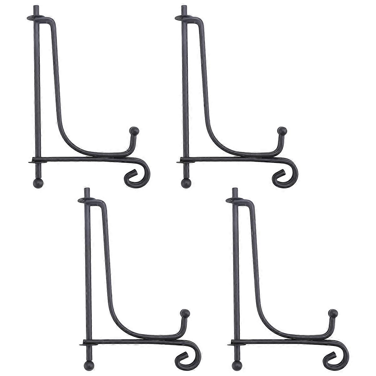 (4 pack) Easel Plate Display Photo Holder Stand 4 Inch