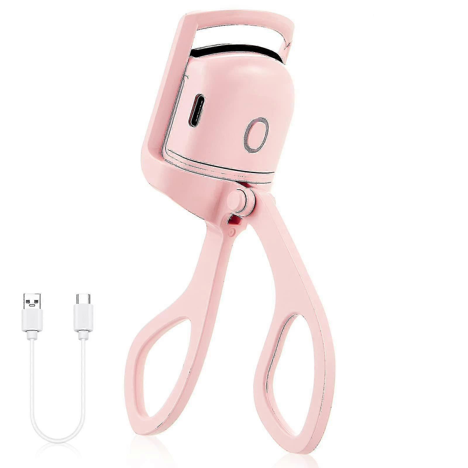 2023 New Professional Heated Eyelash Curler Usb Rechargeable 2 Temperature Modes Heating Hot