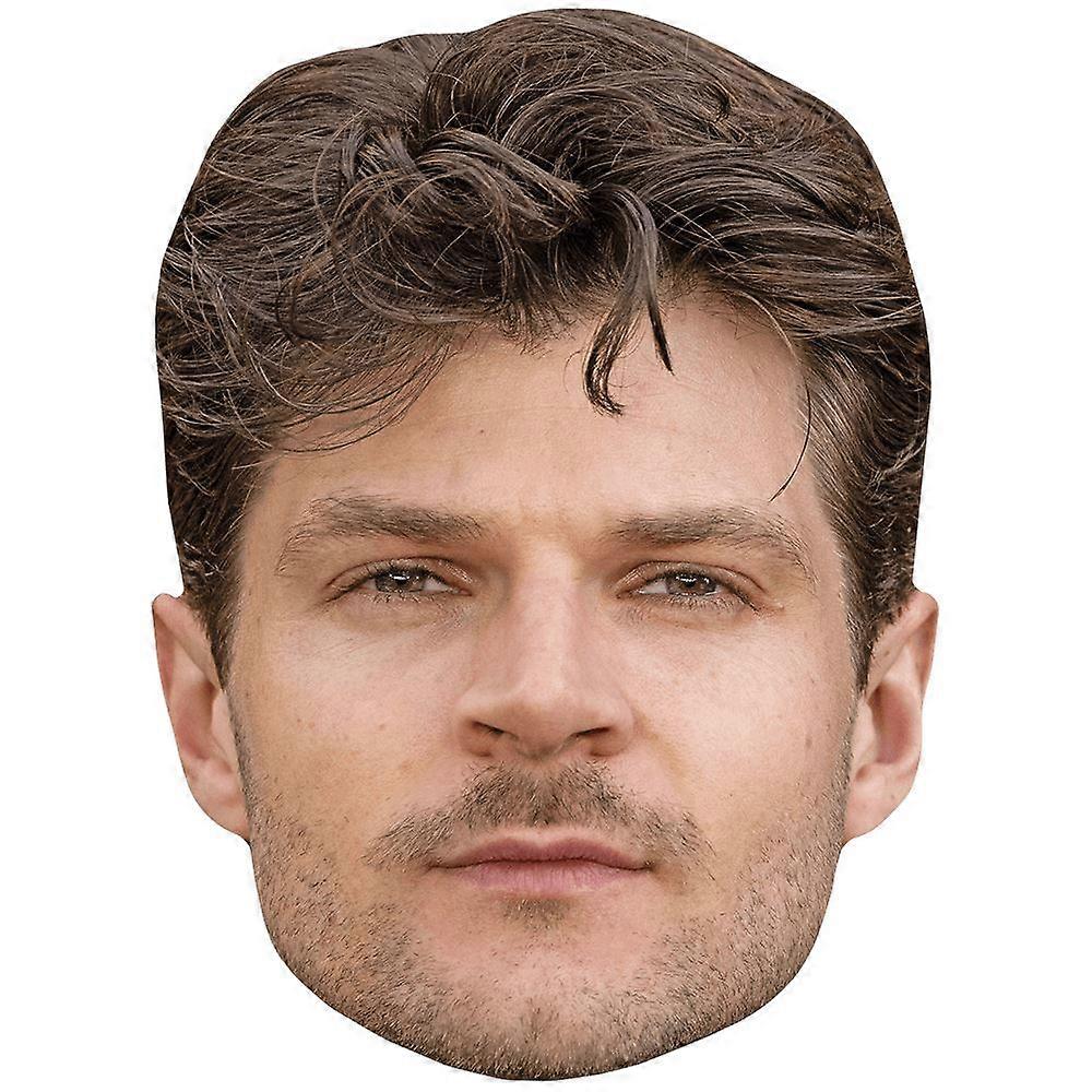 Jim Chapman (Stubble) Celebrity Mask, Flat Card Face