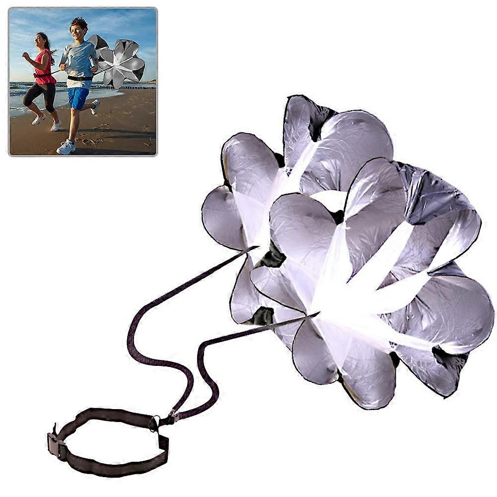 Running Speed Training 56 Inch 2 Umbrella Resistance Training Parachute with Adjustable Strap
