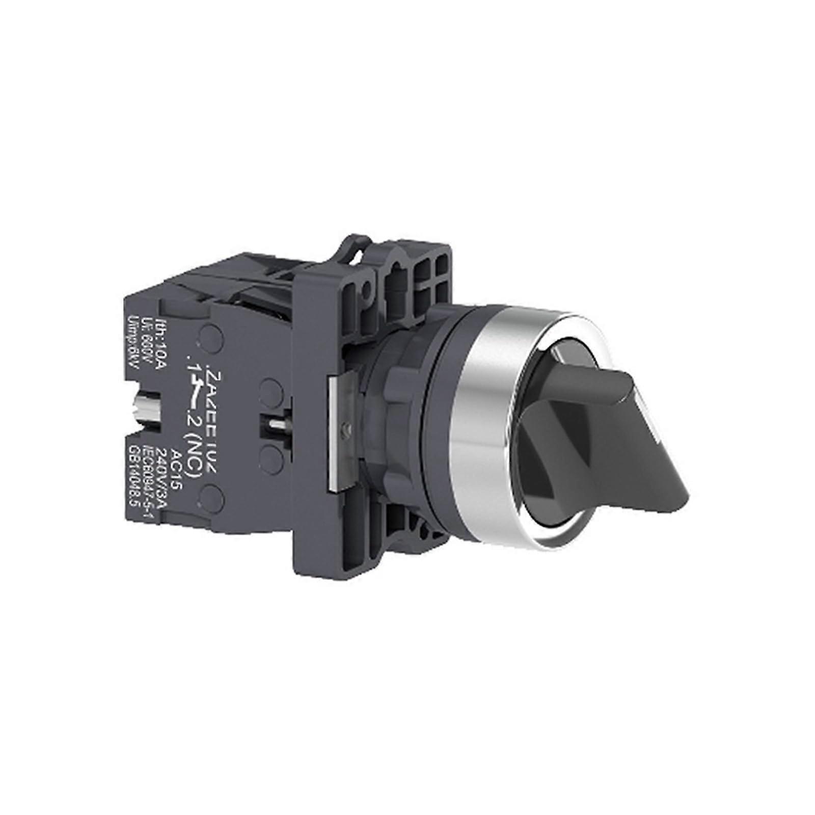 Selector Switch Selector Switch TwoPosition selfLocking Short Handle, 1NO1NC XA2ED25