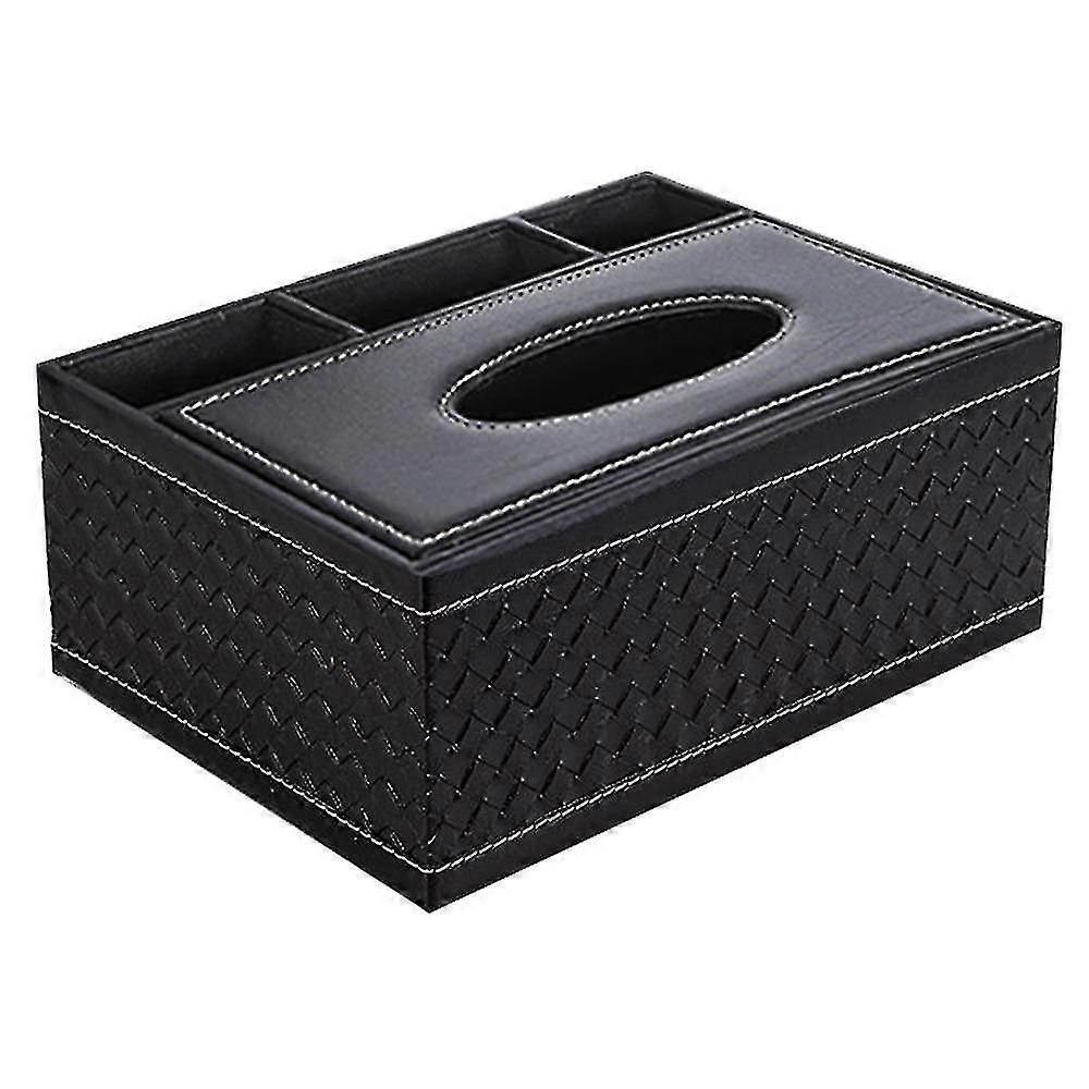 Pu Rectangular Tissue Box Cover - Functal Tissue Box H Remote Box