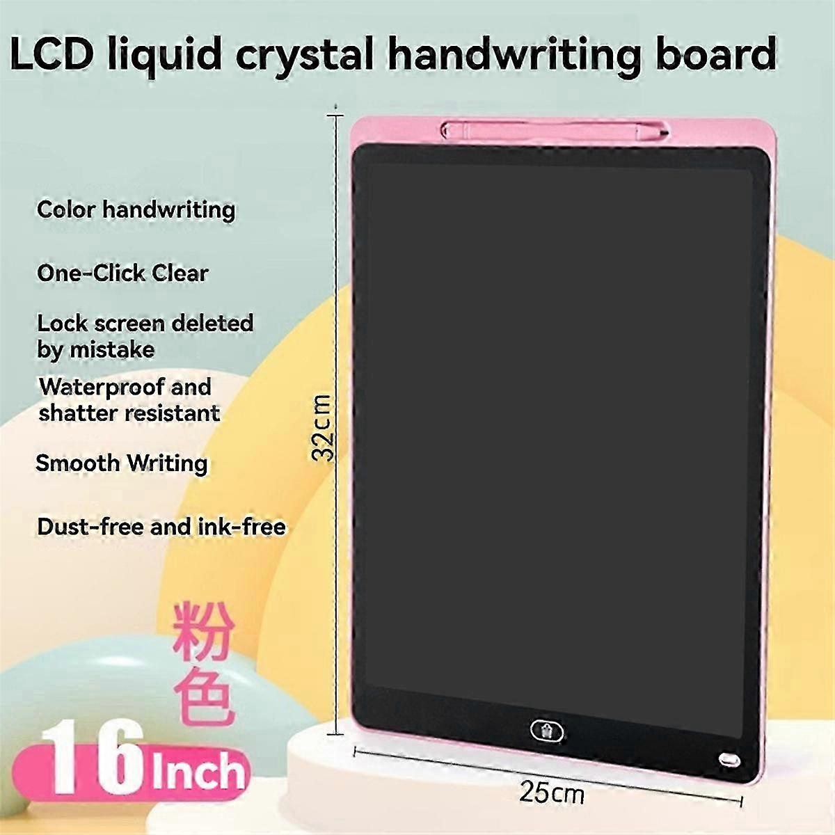 16 Drawing Tablet Handwriting Pads Portable Electronic Tablet Board Inch Color Font LCD Writing Tablet Digital