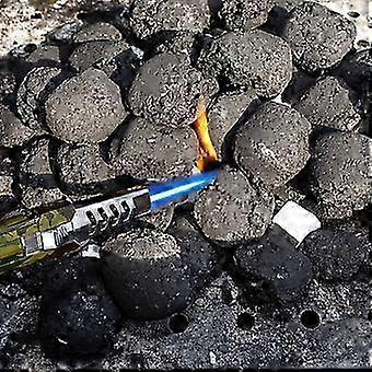 Metal Torch Lighter Direct Windproof Flame Outdoor Barbecue Kitchen Baking Welding