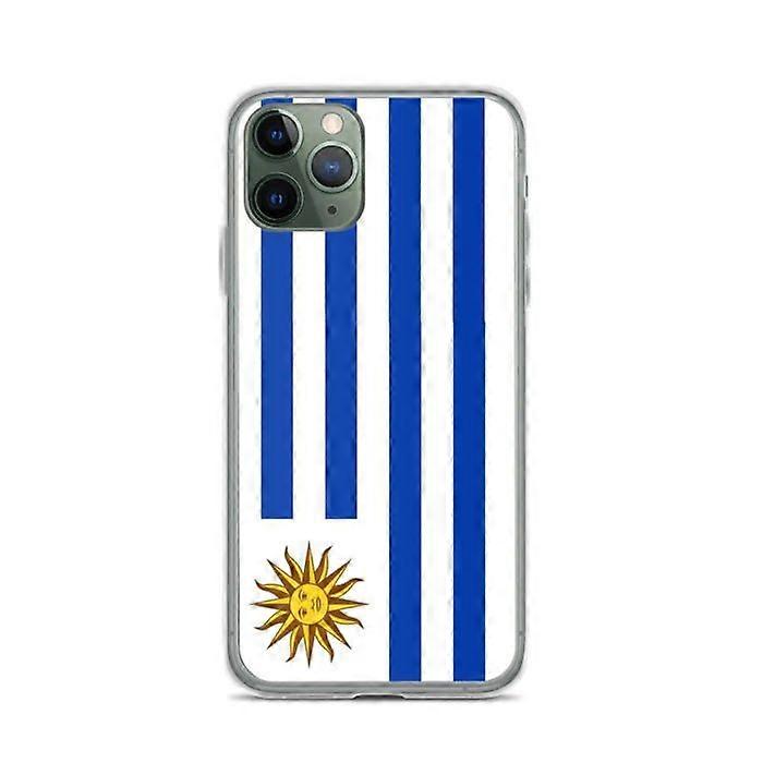 iPhone Case - Uruguay - Flag - Flexible - Multicolor - Compatible with iPhone 11 Pro
