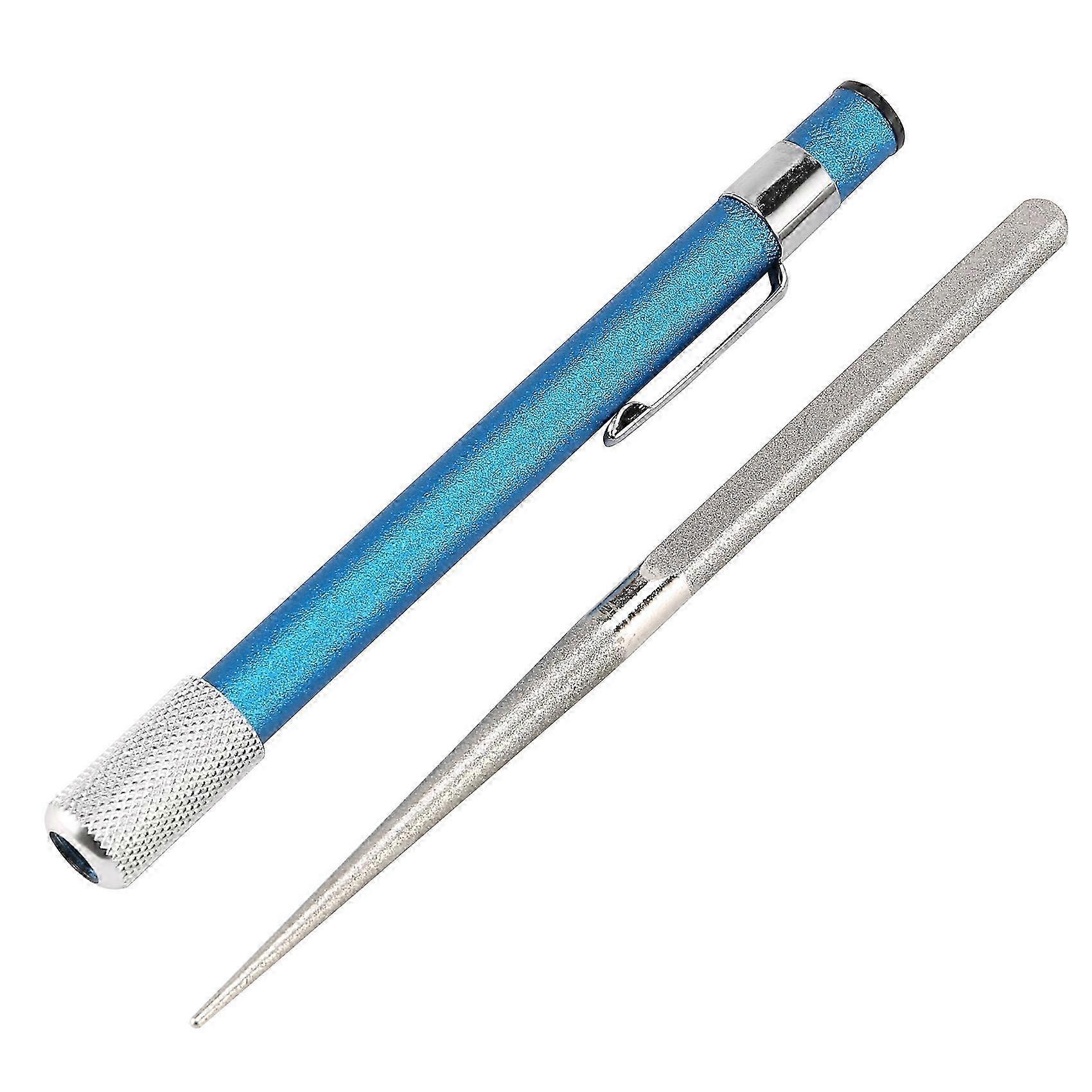 3 in 1 Knife Sharpener Pen Retractable Pocket Knife Sharpening Sharpening Hook Tool Kit for Hunting