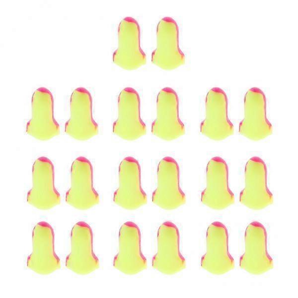 2-4 pieces 10 Pairs Soft Foam Ear Plugs Tapered Travel Sleep Noise Prevention