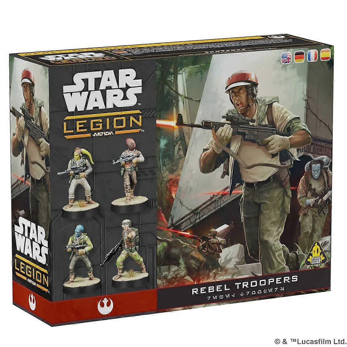 Star Wars Legion Rebel Troopers Miniature Game