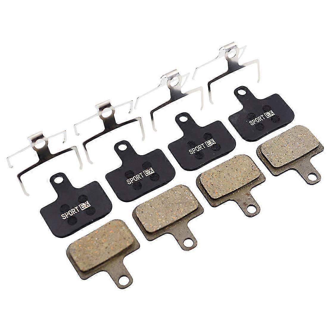 4 Pairs Sport EX, Bicycle Disc Brake Pads compatible AVID DB , SRAM LEVEL TL & T, Red compatiblece ETap AXS-fo shan