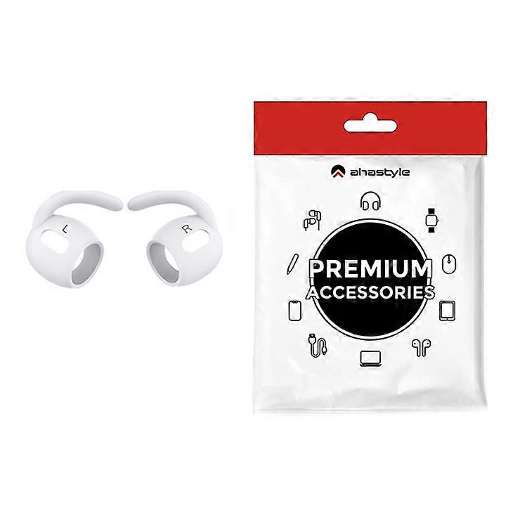 AHASTYLE 1 Pair Ear Hooks Compatible For AirPods Pro 2 Bluetooth-compatible Earphone Anti-lost Anti-skid Earhooks Silicone Ear Tip