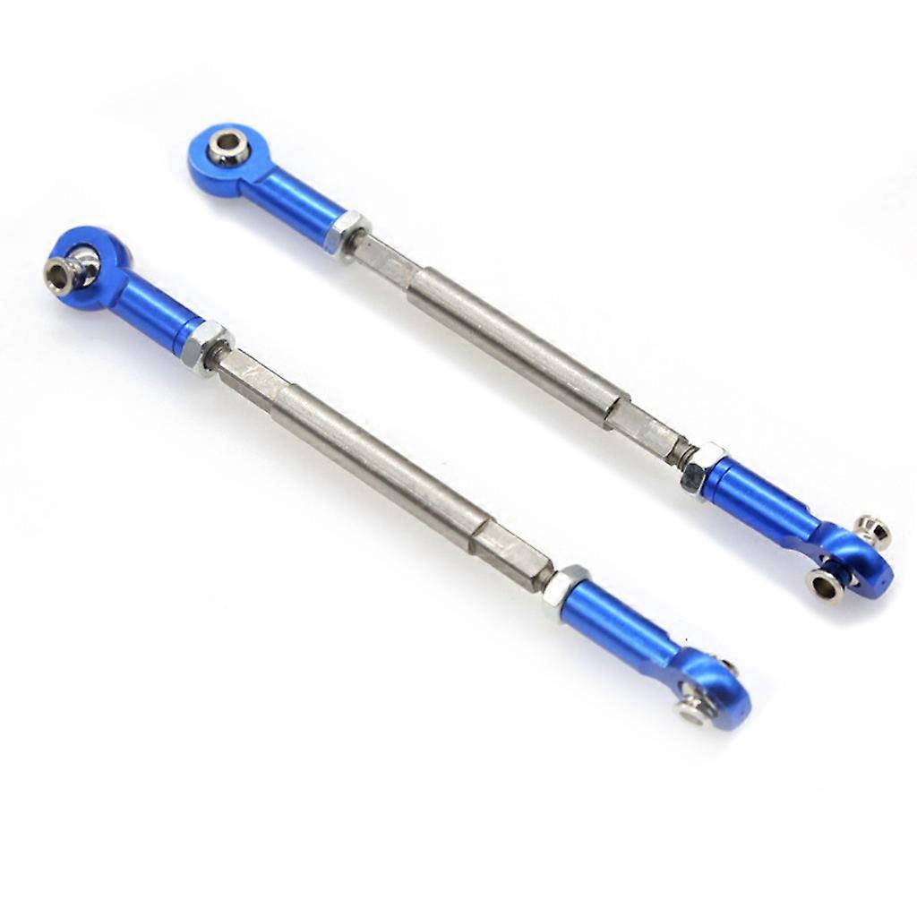 RC Vehicle Front Toe Links Adjustable Steering Links Assembled with Rod Ends&Hollow Balls for 1/7 Unlimited Desert Racer Multicolor