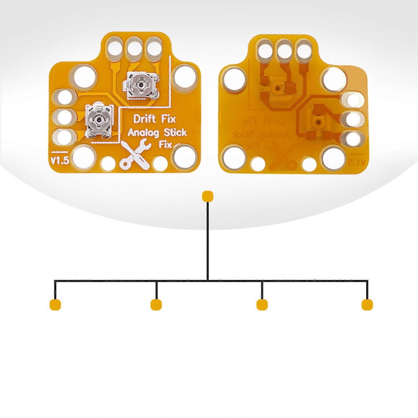 1 Pair Controller Analog Stick Drift Fix Mod Remote Control Controller Analog Stick Drift Fix Mod Gold