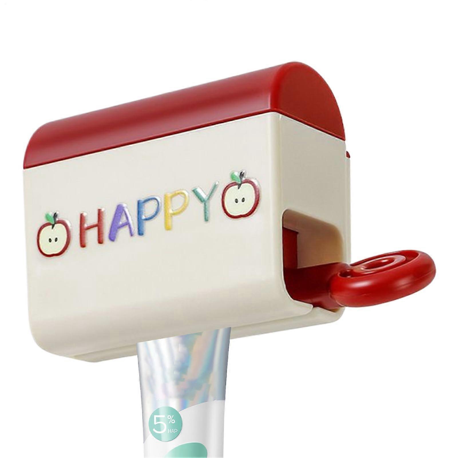 Toothpaste dispenser, tube squeezer for toothpaste hygiene Multifunctional bathroom accessories for travel bath shower hotel happy model