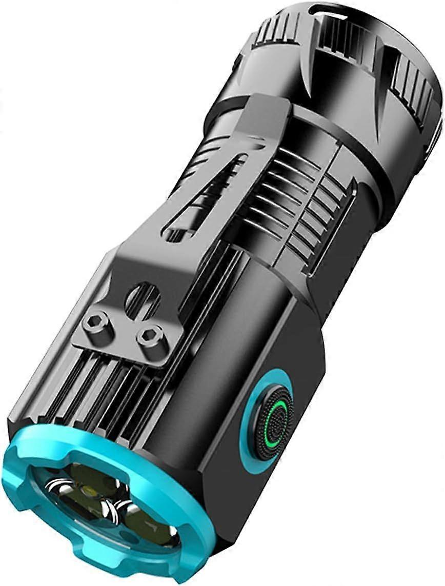2025 Latest Model  Mini Multifunction Rechargeable Multi Function 1000 Lumens LED Flashlig