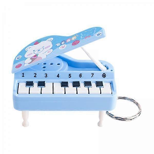 4X Musical Instrument Keychain Creative Piano Keychains Mini Toy for