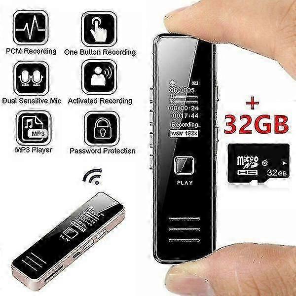 MP3-Player Mini-Recorder 32 GB